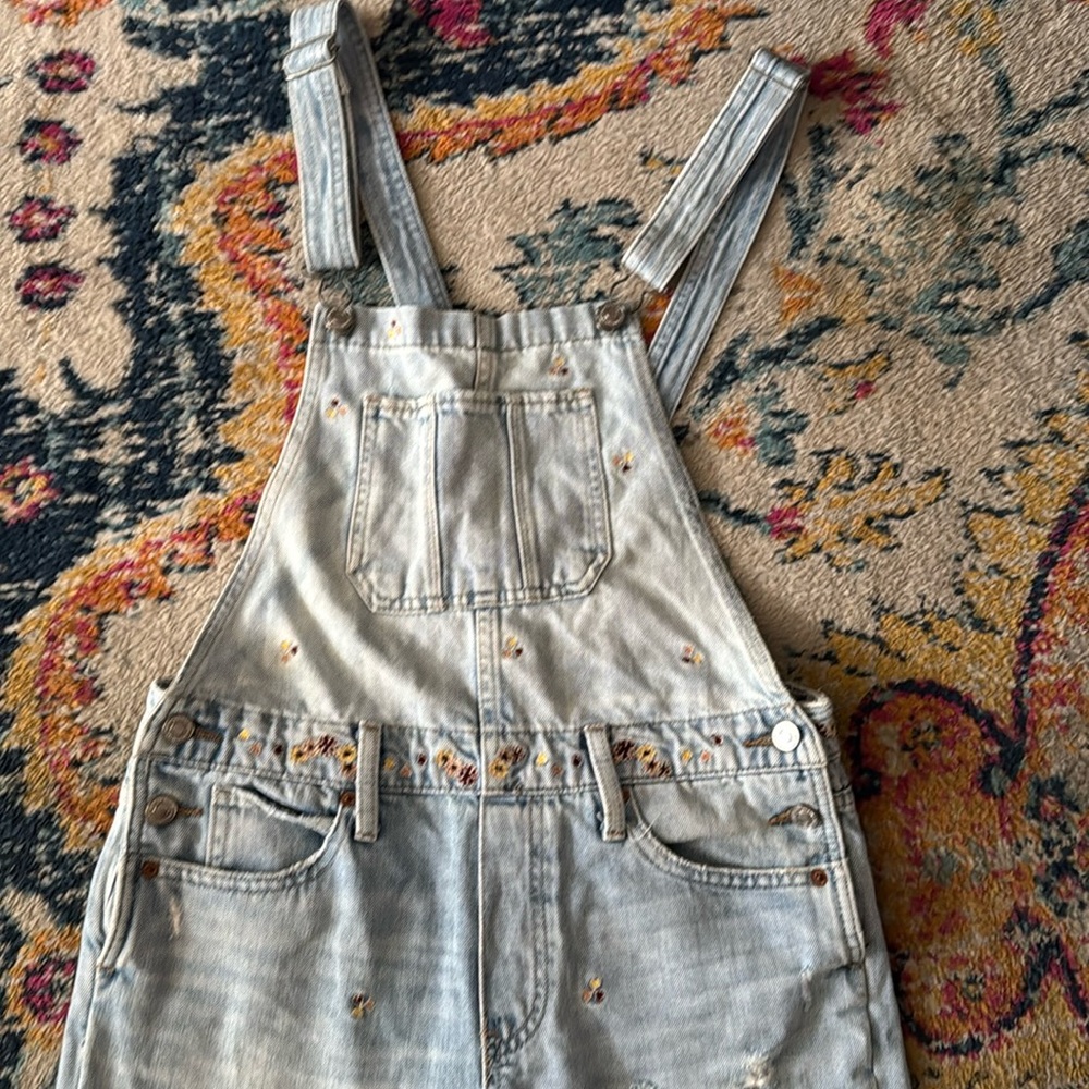 Lucky Brand Boy Friend OverAll size S/P
